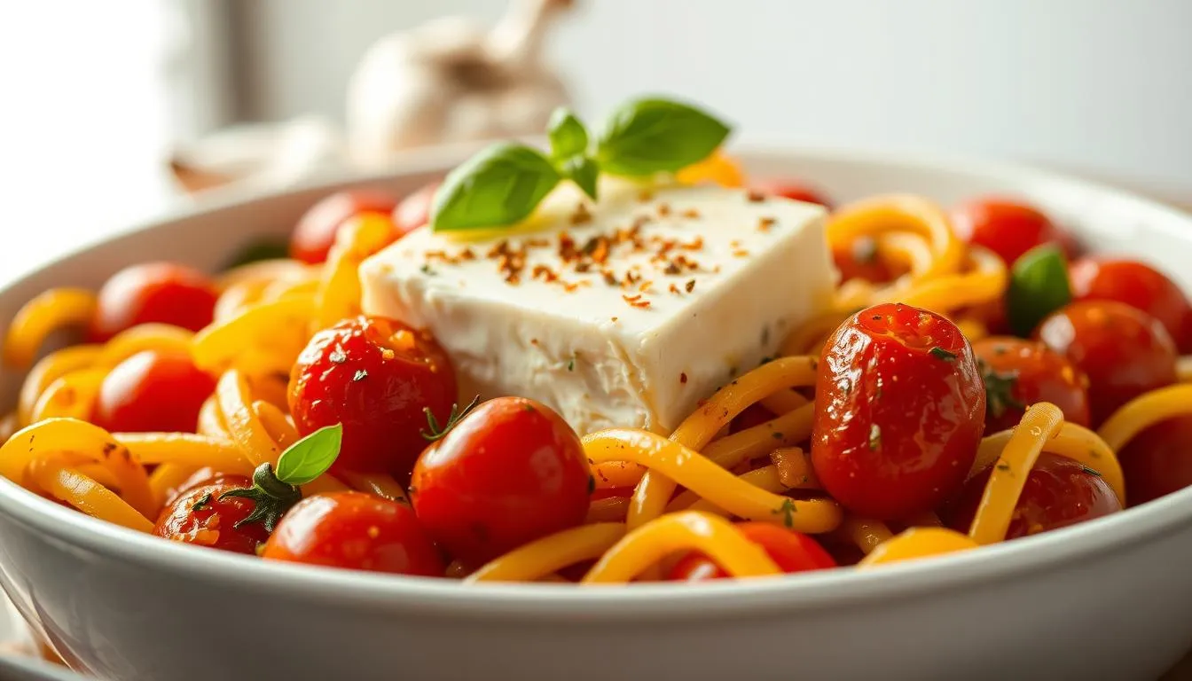 Baked Feta Pasta Recipe: Easy &amp; Delicious
