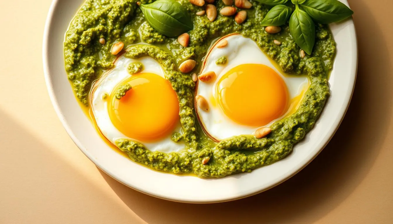 pesto eggs