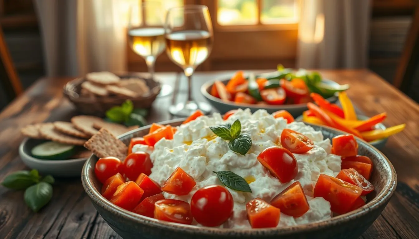 cottage cheese dinner