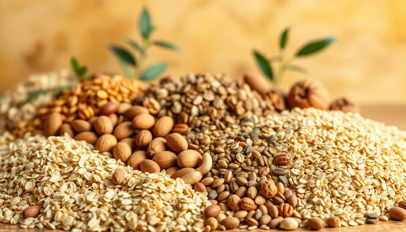 whole grains nuts seeds gut