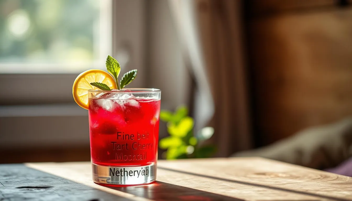 tart cherry mocktail