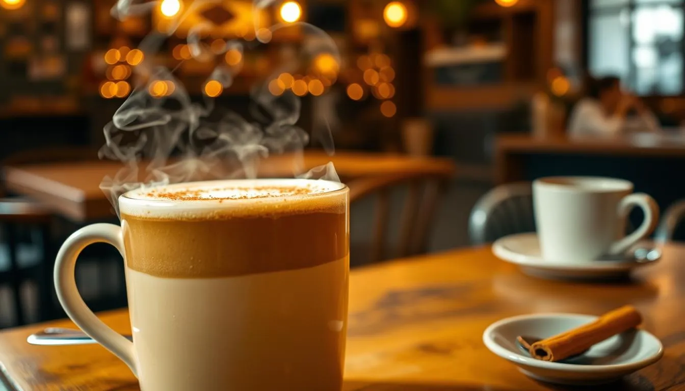 hot brown sugar latte